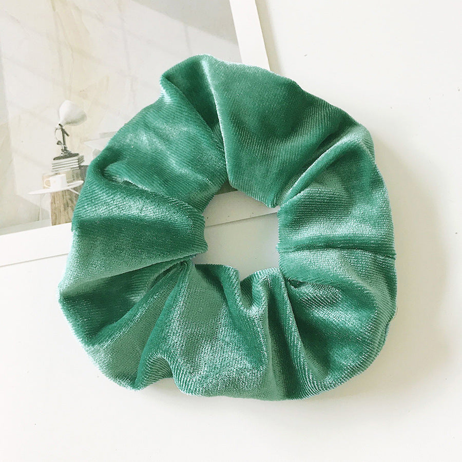 Flannel Hair Tie Ponytail Flannel Hair Tie Ponytail